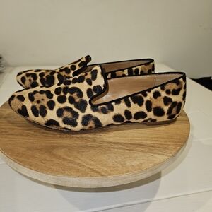 J. Crew Leopard Print Flats